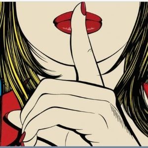 Ssshhh! Premium Wall Art by Deborah Azzopardi